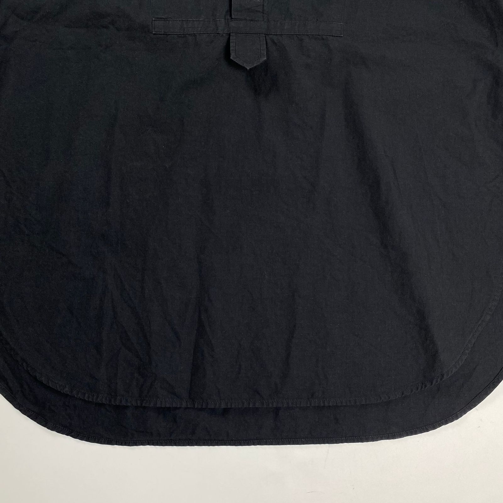 AURALEE オーラリー WASHED FINX TWILL HALF SLEEVED P O SHIRTS プルオーバーシャツ ユニセックス SIZE 0 WWW_SMP1DAWEKUDUS_SCH_ID