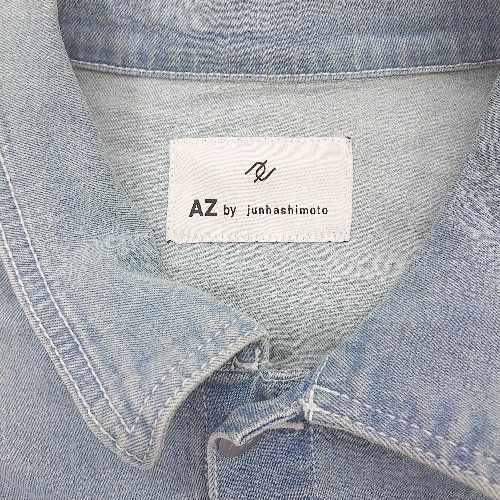 ◇ ⊇ AZ byjunhashimoto ジュンハシモト カジュアル系 長袖 デニム 