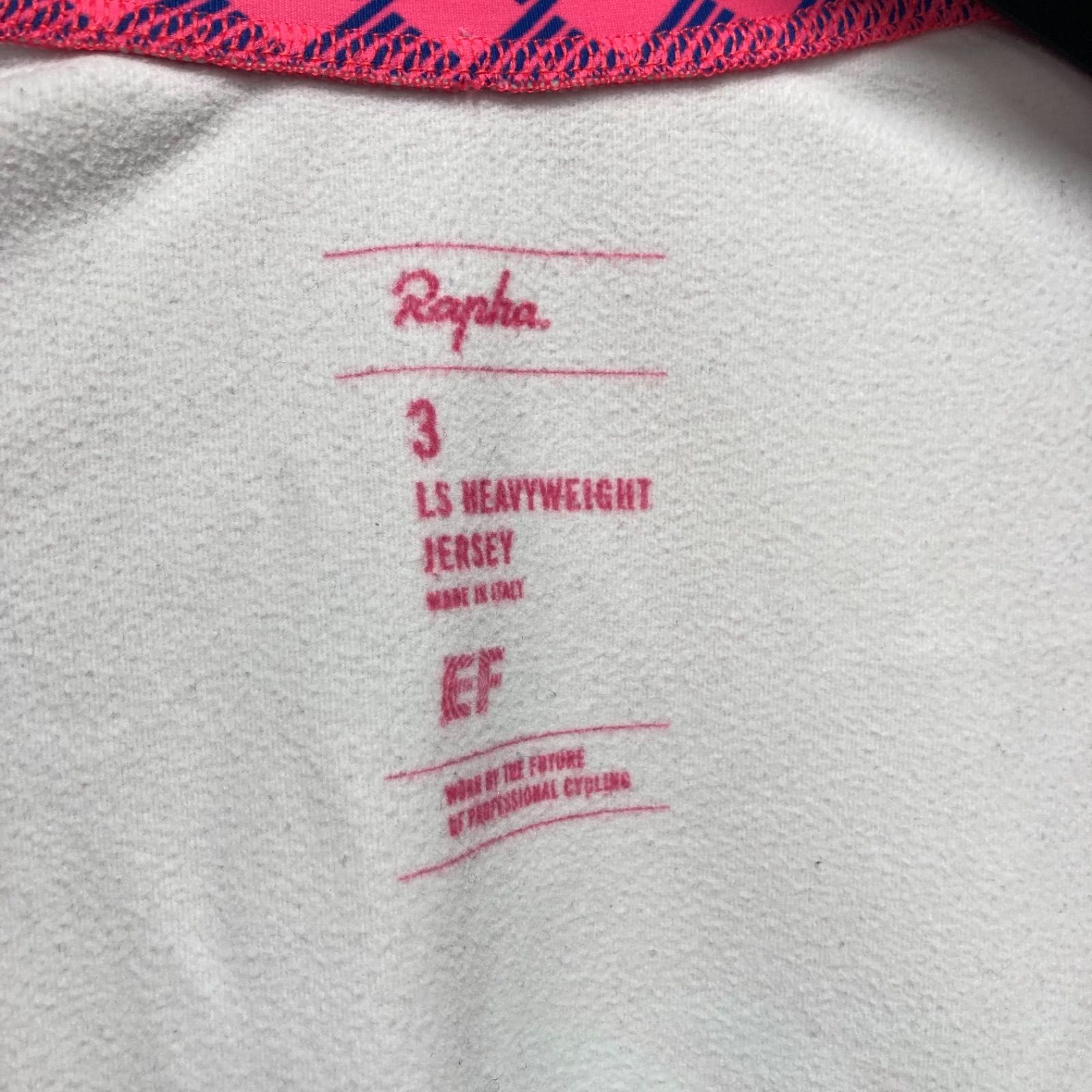 Rapha EF LS HEAVYWEIGT JERSEY サイズ2 支給品