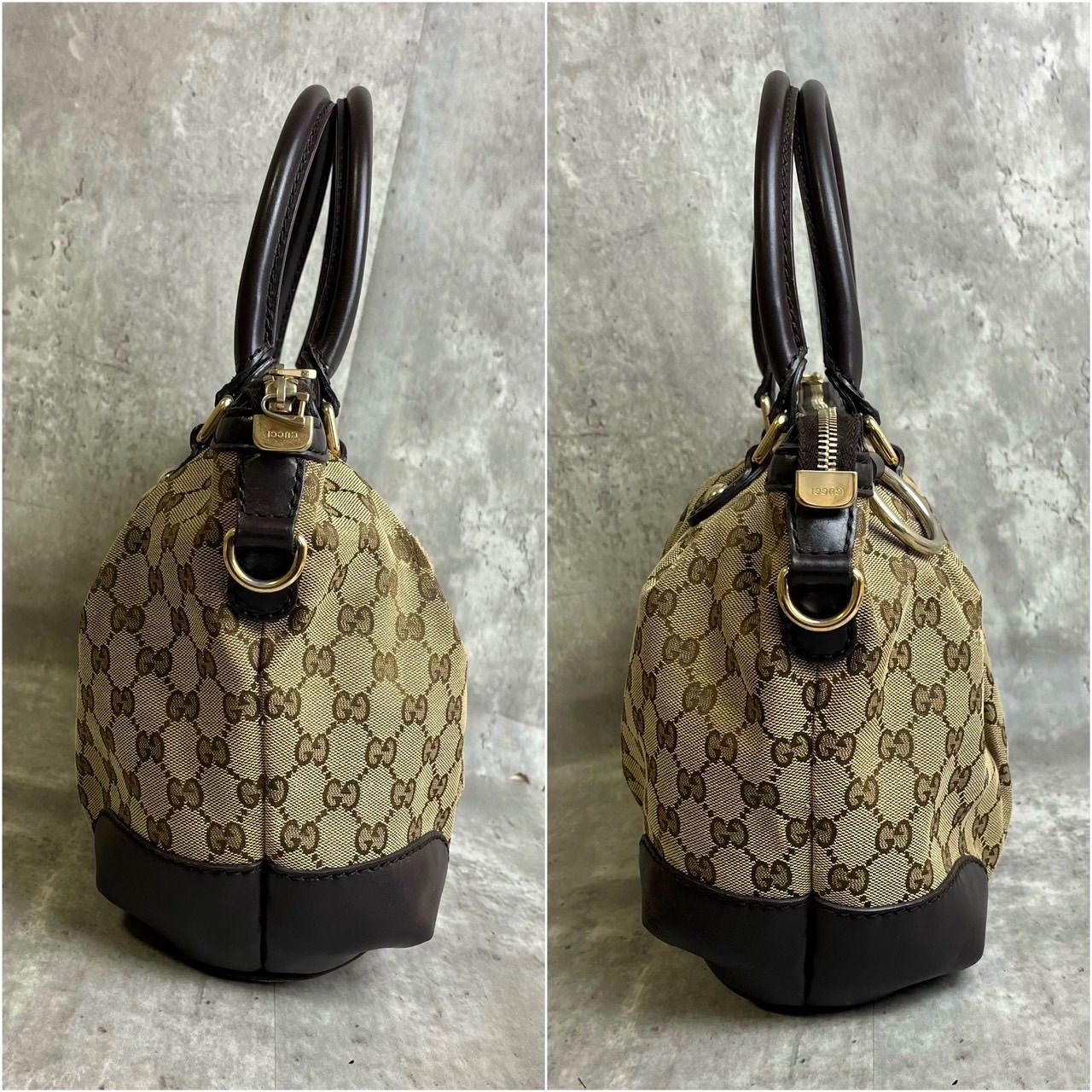 ✨良品✨ GUCCI グッチ 2way ショルダーバッグ トートバッグ GG柄 ロゴ 
