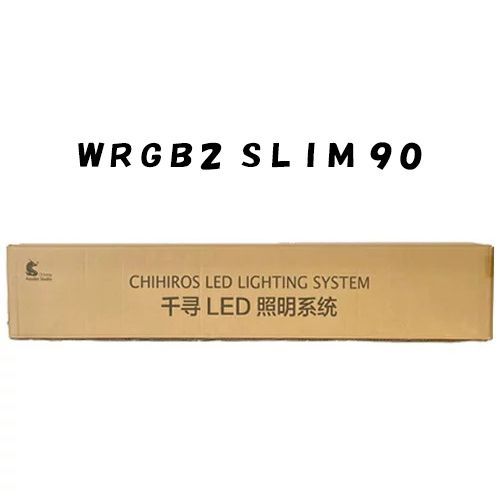 Ｃｈｉｈｉｒｏｓ ＬＥＤ ＷＲＧＢ２ ＳＬＩＭ ９０ ブラック 熱帯魚 水草 アクアリウム ＬＥＤ 照明 ラボック 千尋