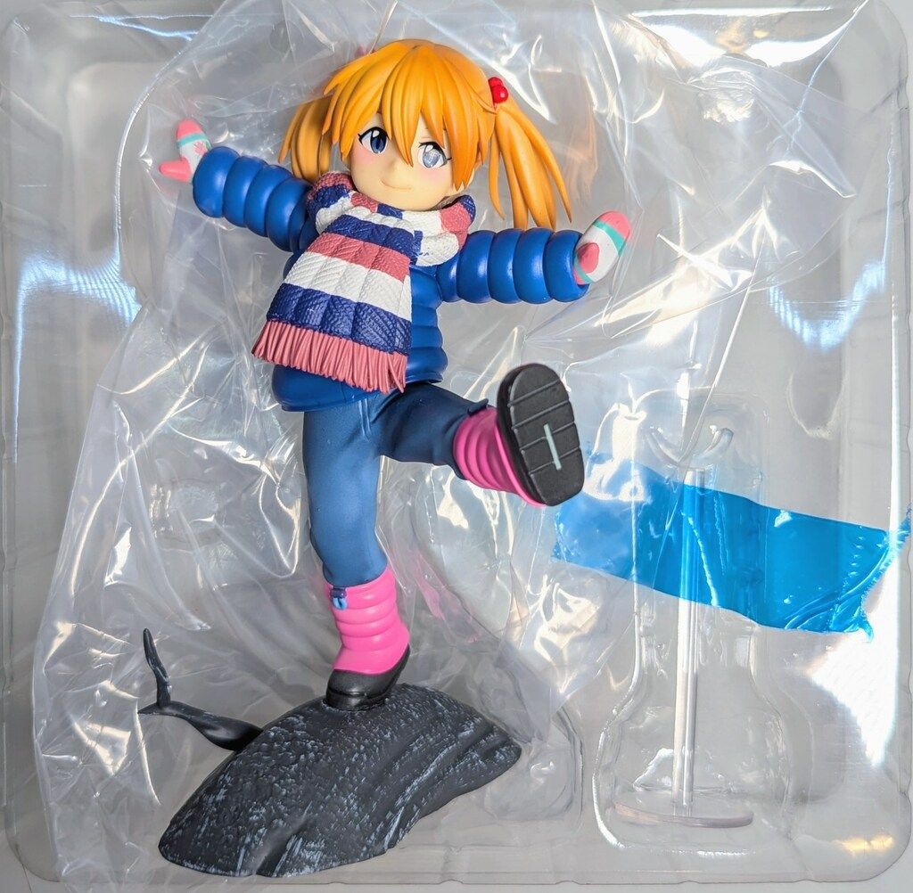 エヴァンゲリオン　一番くじ　D賞　アスカ（幼少期）フィギュア×② エヴァンゲリオン 一番くじ D賞 アスカ 幼少期 フィギュア