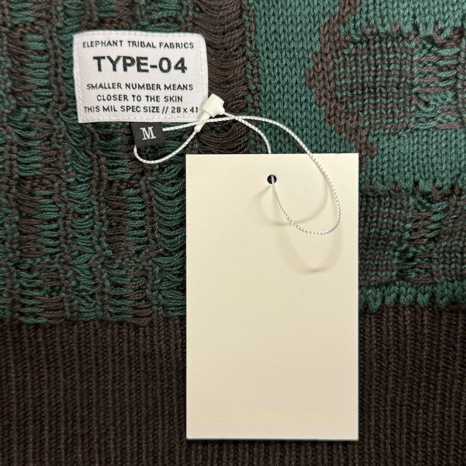 定価41800円 新品 elephant TRIBAL fabrics / Hybrid Knit 