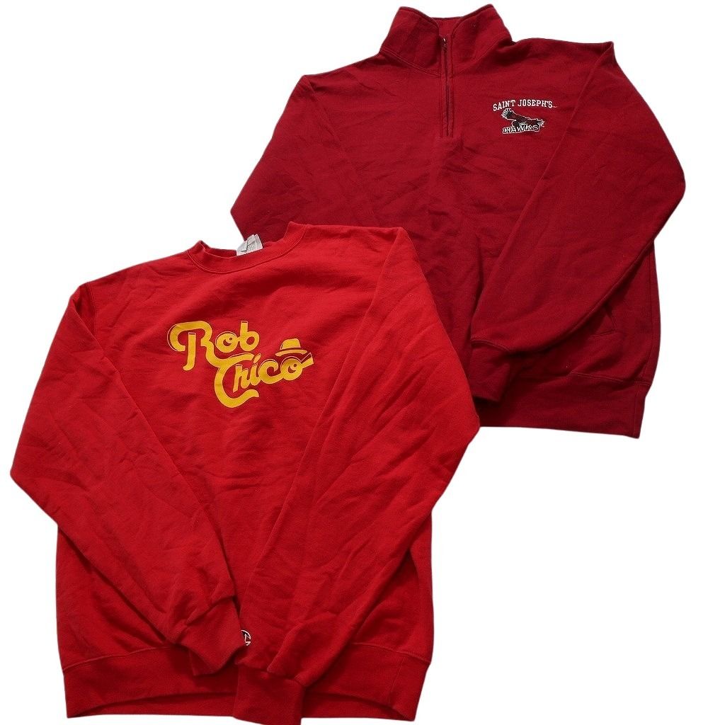 ハーフジップ 古着