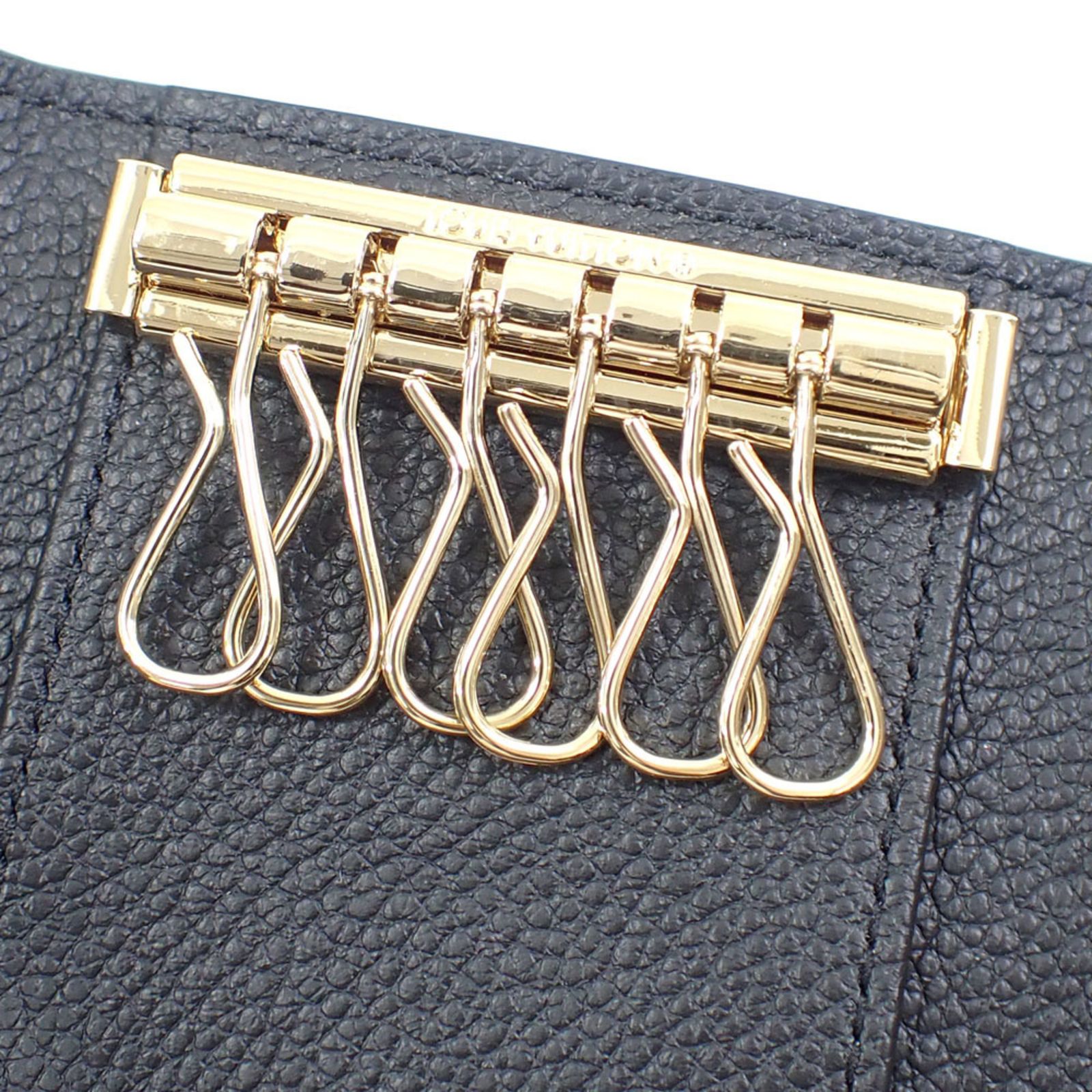 ルイヴィトン 6連キーケース ミュルティクレ6 ノワール ブラック アン