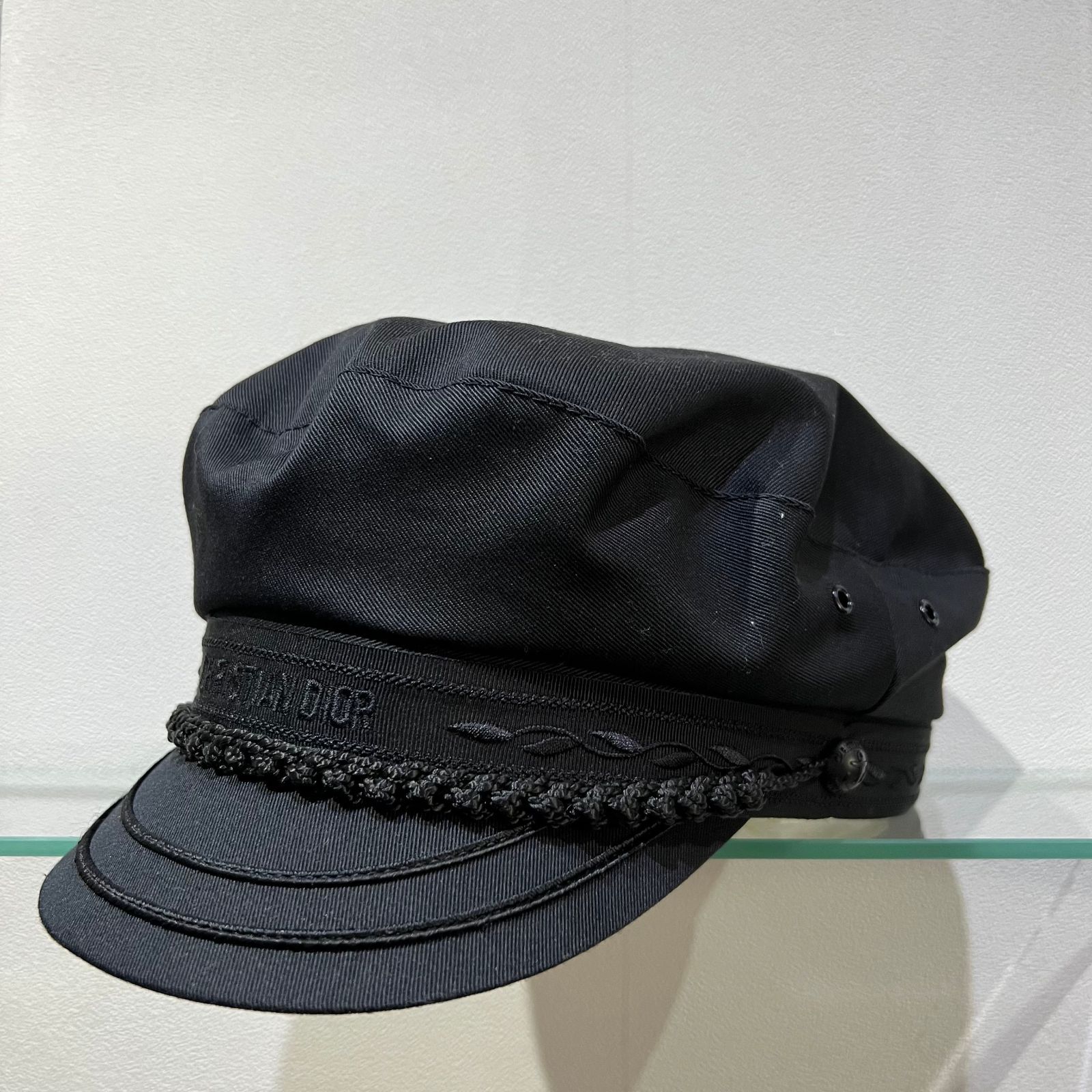 DIOR】 キャップ 57サイズ(レディース) (ブラック) ※付属品:なし DIOR】 キャップ 57サイズ(レディース) (ブラック) ※付属品:なし