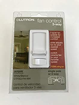 Lutron ctfsq-fh-wh CT 1.5?A Quietファン速度
