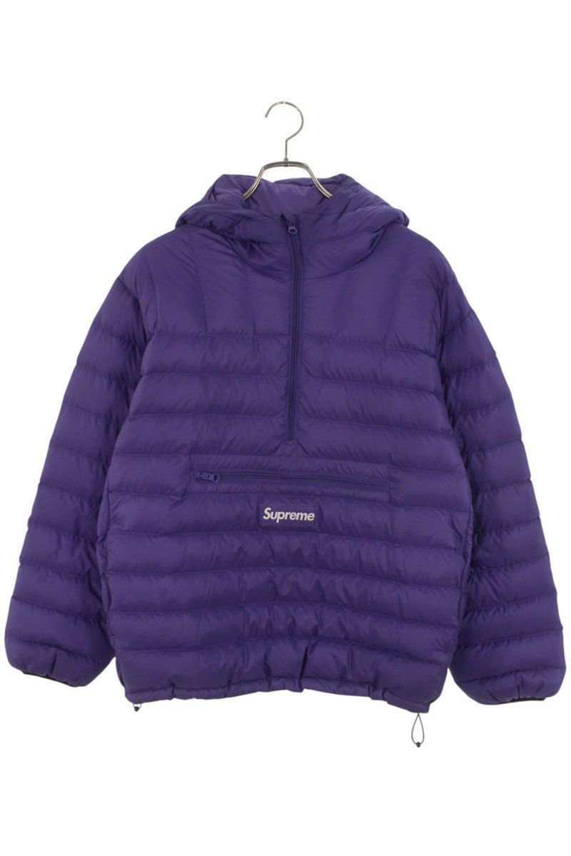 Supreme マイクロダウンジャケット M シュプリーム 20AW Micro Down Half Zip Hooded Pullover ハーフ