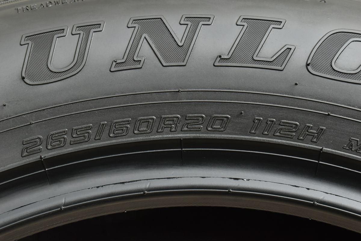 2024年製 新車外し】ダンロップ グラントレック PT22 265/60R20