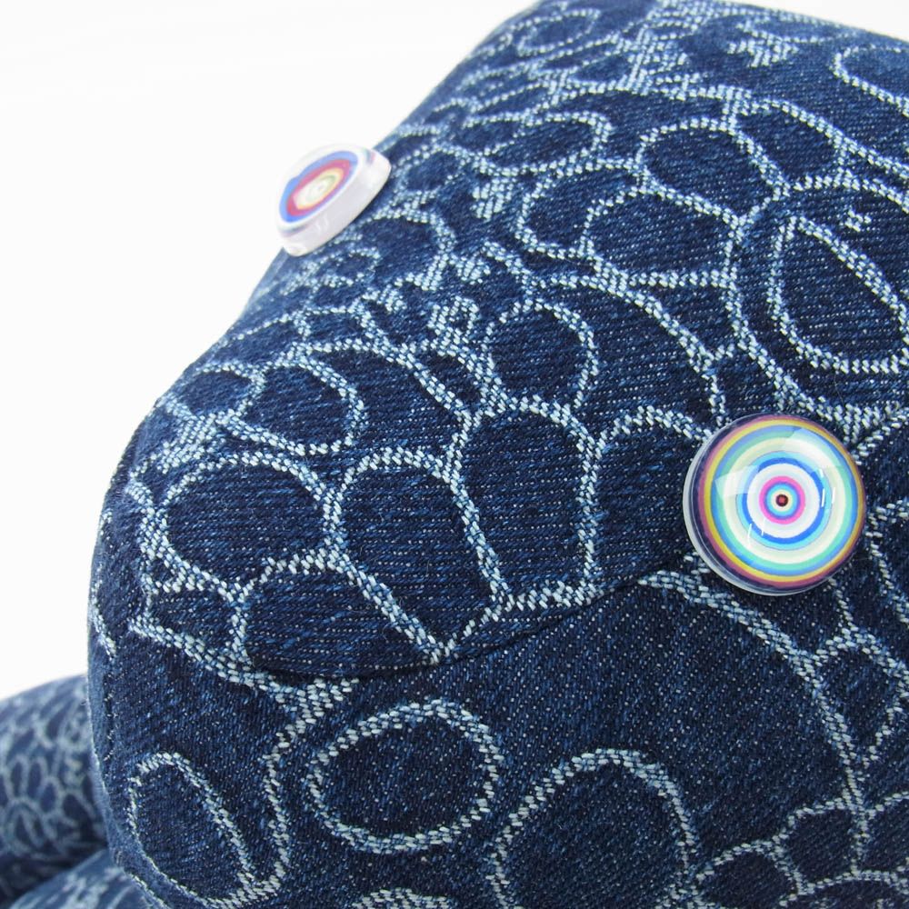 村上隆 Flower Skull Bearフラワー スカル ベア デニム 激レア 【公式