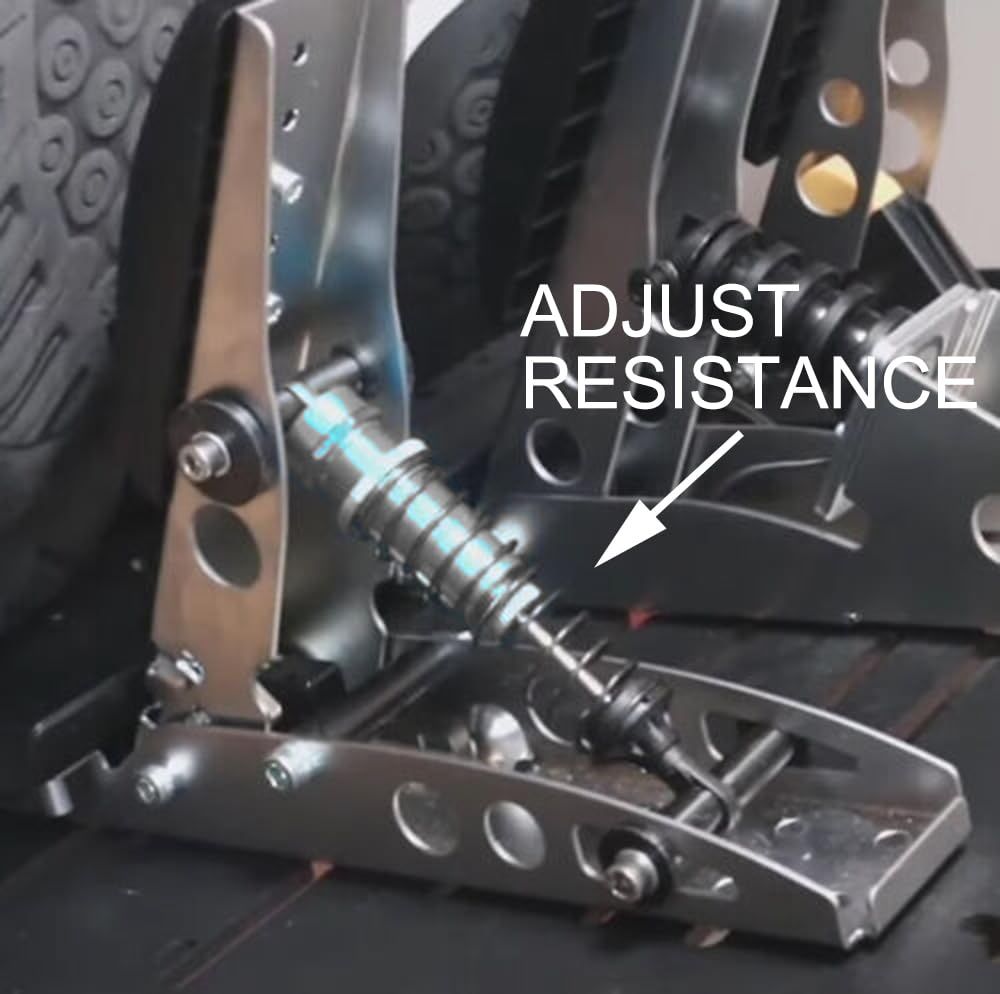 ODO LUCK ダンパー Mod改善 Fanatec CSLスロットル クラッチ ノンLC ロードセル ペダル用 ショックアブソーバー Mod改善 HRDEVELOPMENT_JP