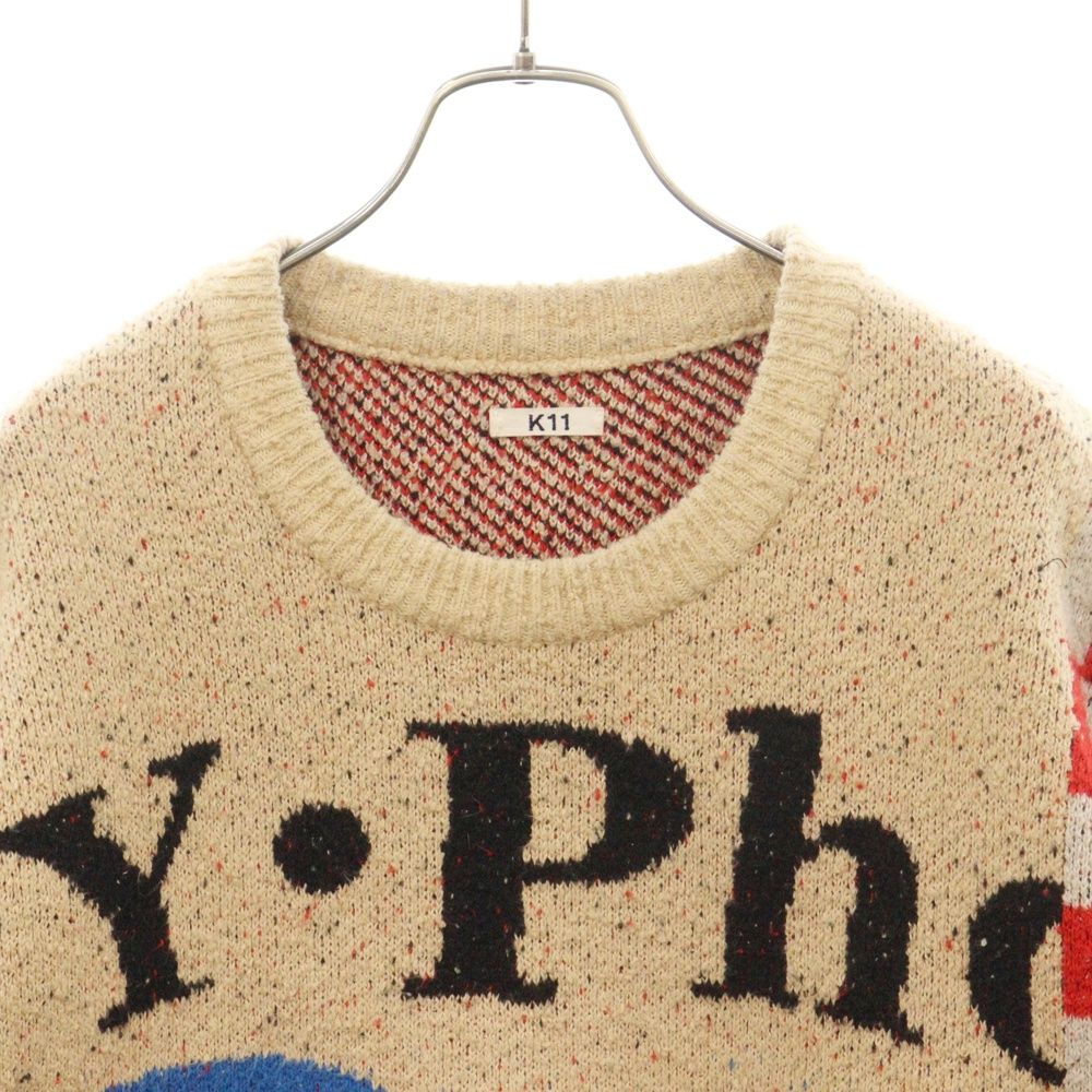 KHOKI (コッキ) 24AW Intarsia-knit jumper 24fw-k-01 インター KHOKI (コッキ) 24AW Intarsia-knit jumper 24fw-k-01 インター