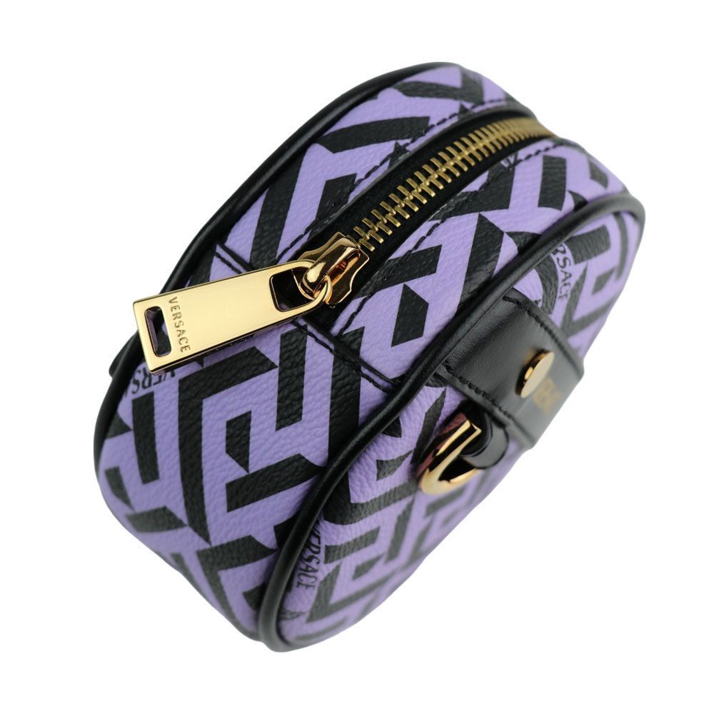 VERSACE ヴェルサーチ　グレカ　サークルポーチ 楽天市場】【先着クーポン11日1:59迄】【中古】 美品