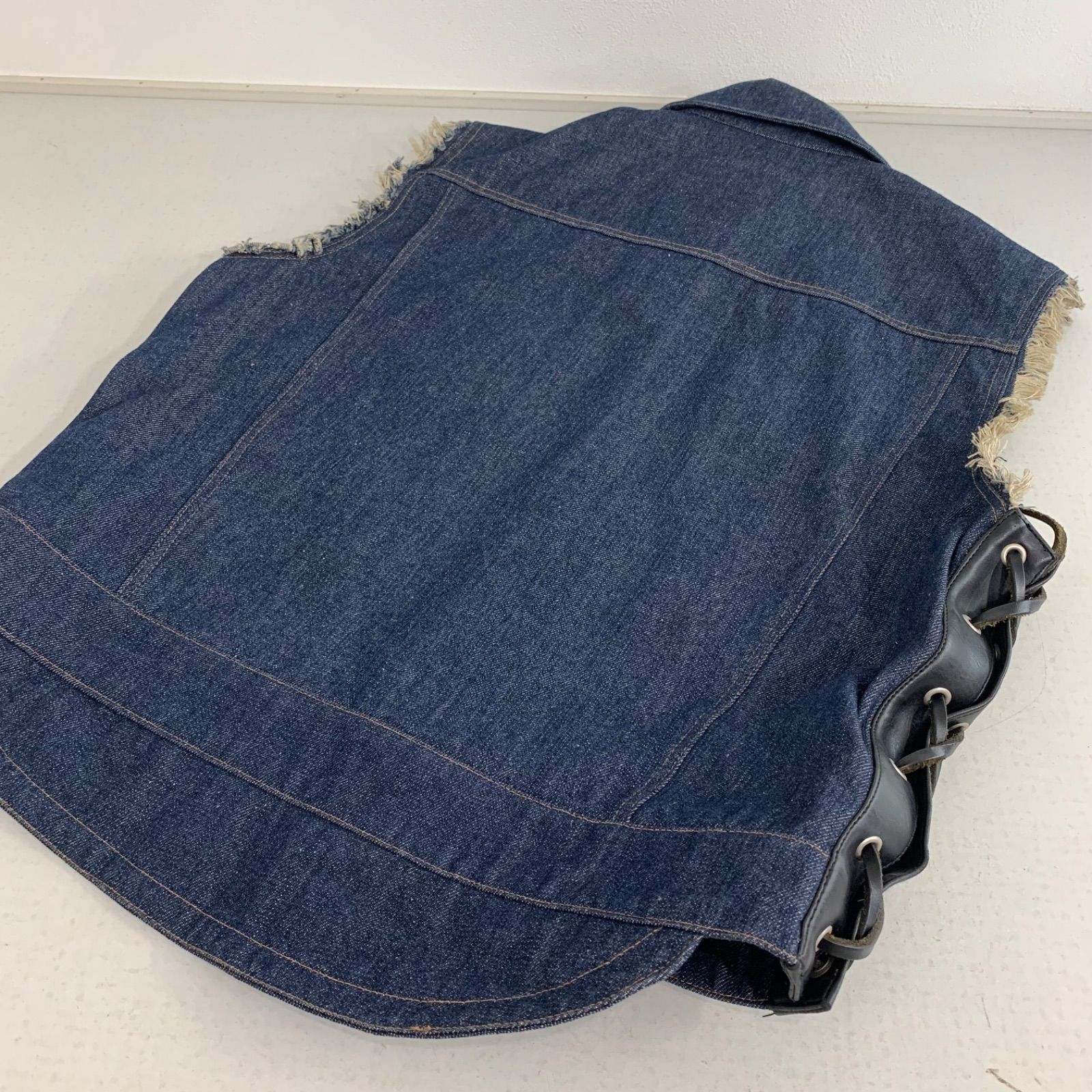 デニムベスト LL