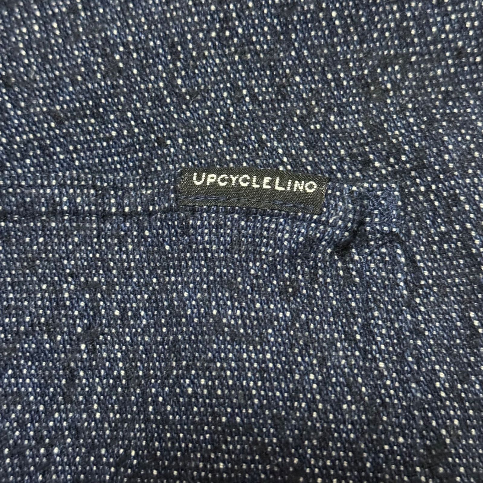 美品 22AW】nest Robe UPCYCLELINO ウール混デニムサロペット リネン