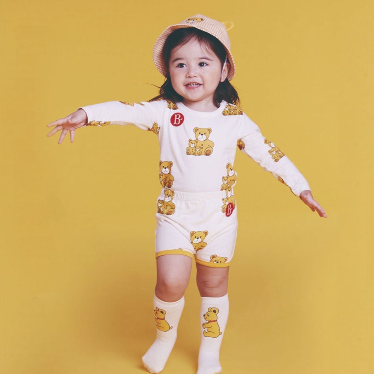 BEBE DE PINO】ベベドピノ 購入 パミエクマさんベビーボディースーツ