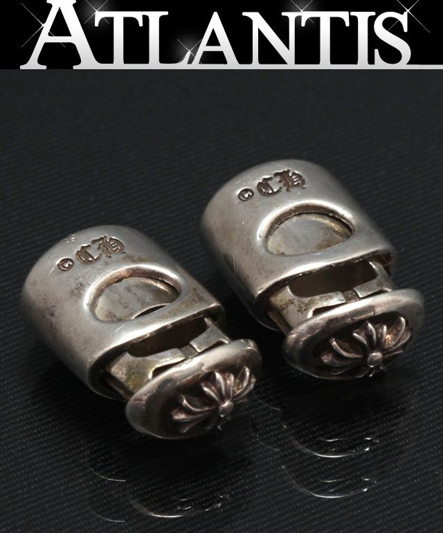 CHROME HEARTS 銀座店 クロムハーツ レースストッパー CHプラス メンズ シルバー SV925 98495