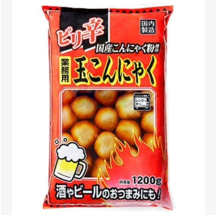 業務用「ピリ辛玉こんにゃく」 1200g (大容量)-7