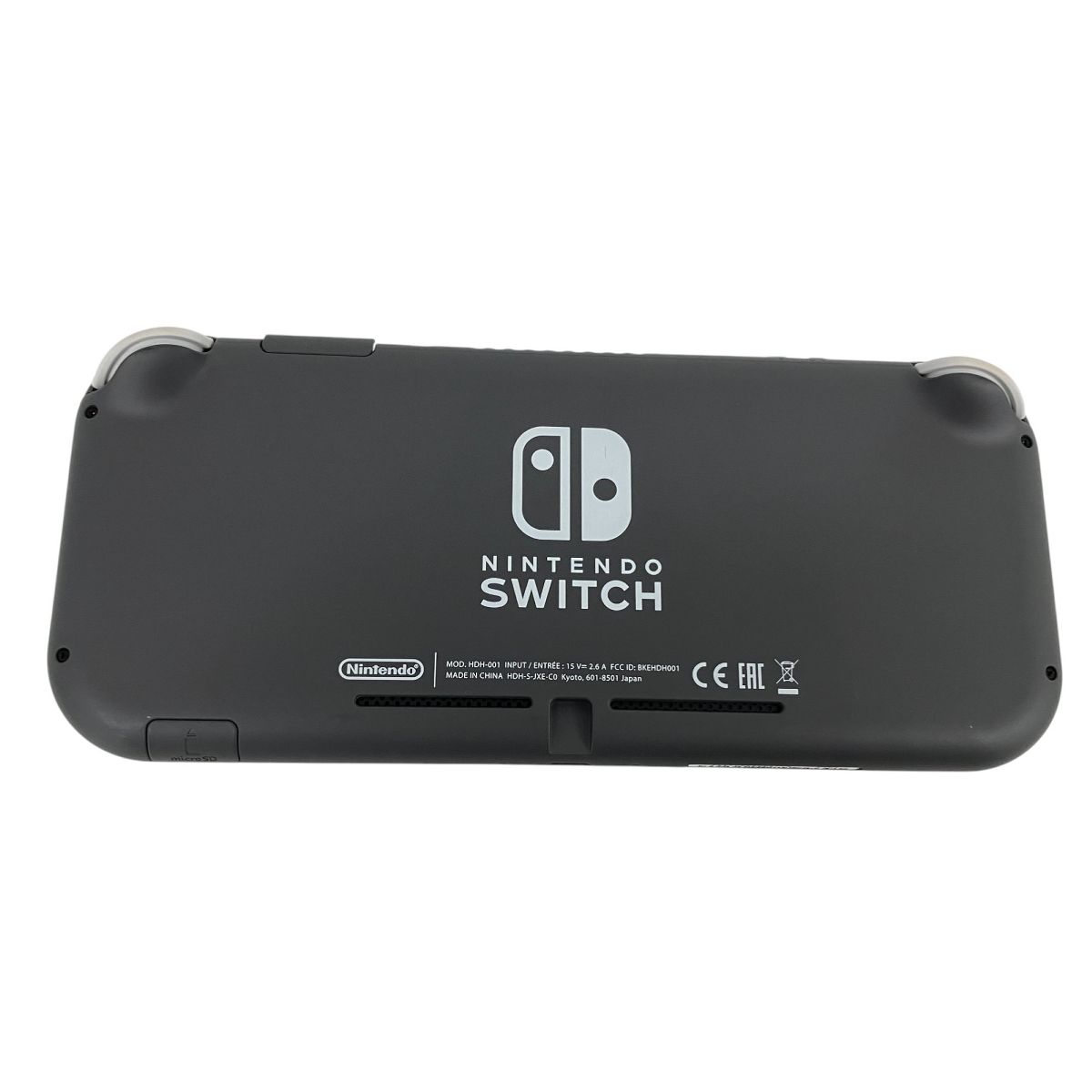 【動作確認済】　任天堂　スイッチライト HDH-001　グレー　箱付き Nintendo Switch Lite グレー 新品未使用 本体 任天堂スイッチ