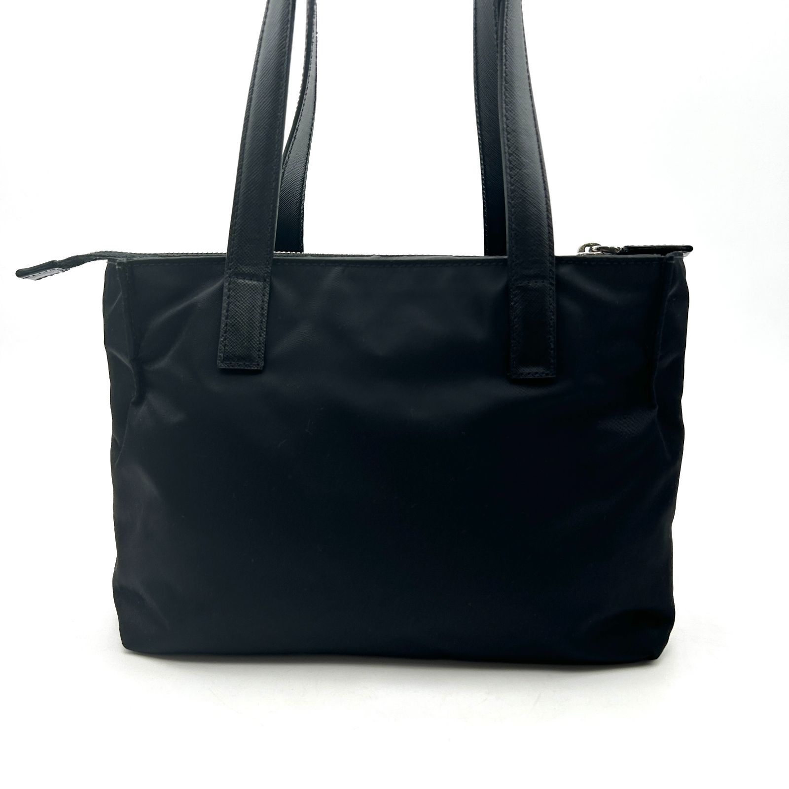 参加しやすい プラダ ハンドバッグ ミニトート ナイロン 三角プレート ブラック サフィアーノ ご注文期待致します!