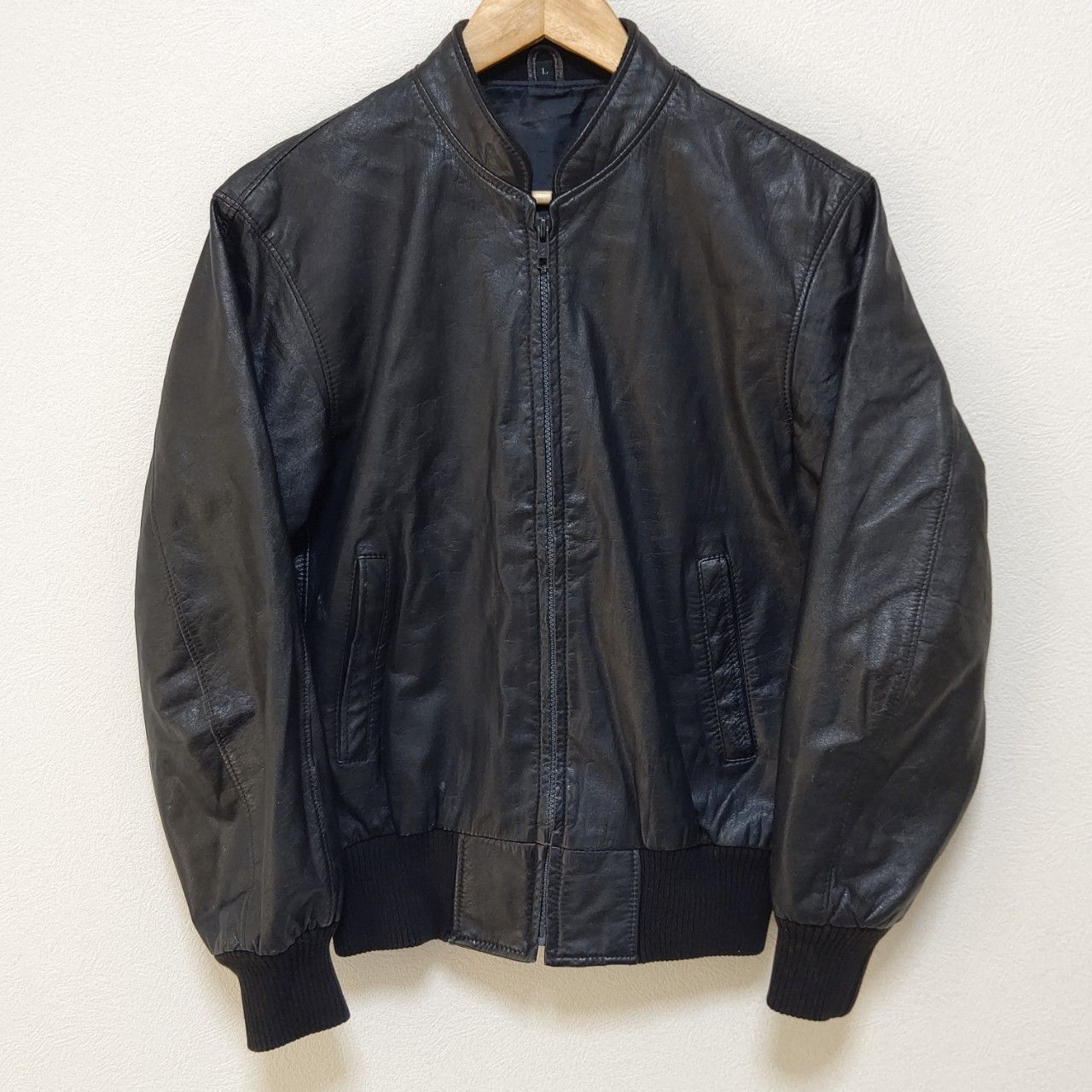 早い者勝ち！【leather jacket】レザー ジャケット 革ジャン 革