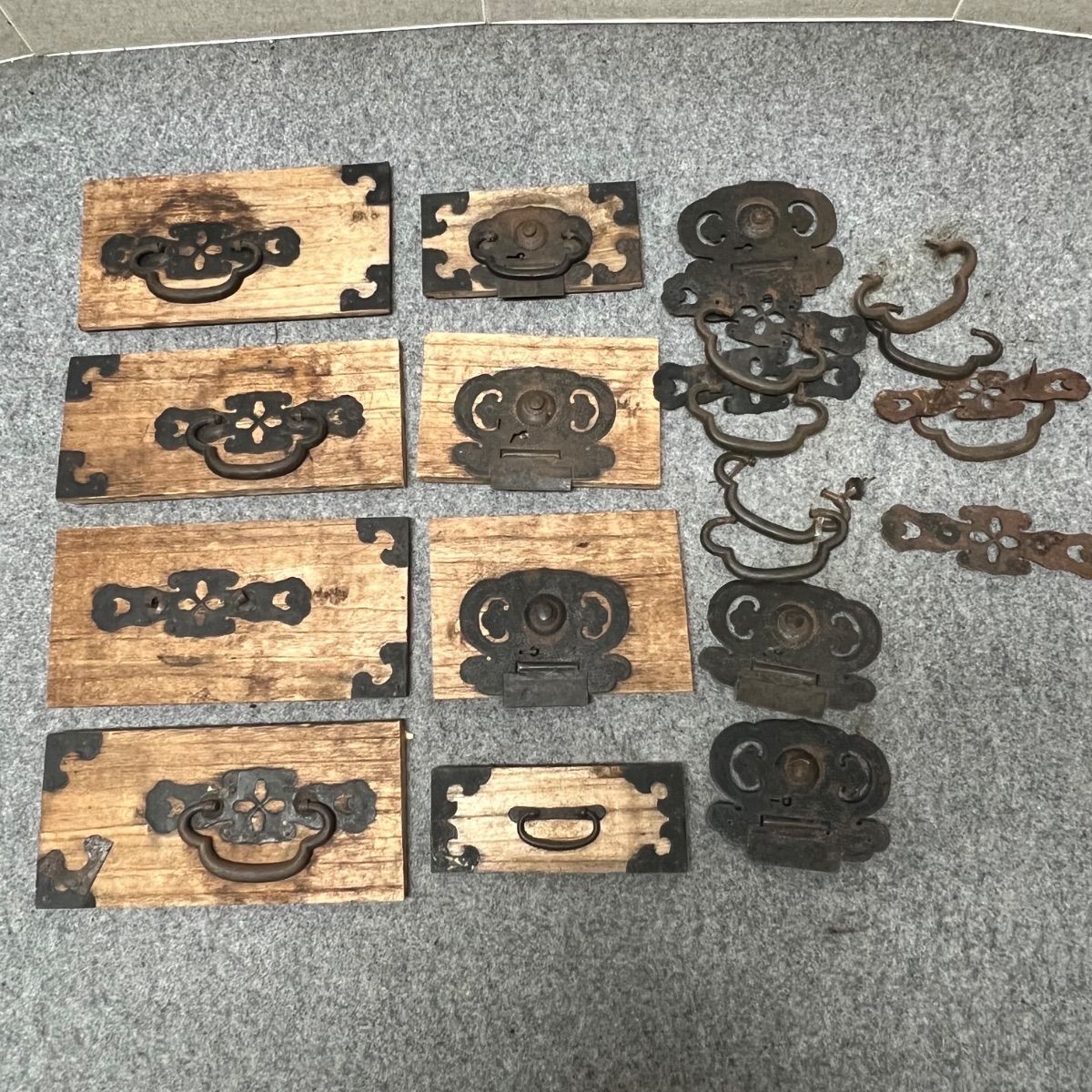 ⭐︎ 和家具 金具 まとめ 時代箪笥 部品 引き出し 金具 当時物 - メルカリ