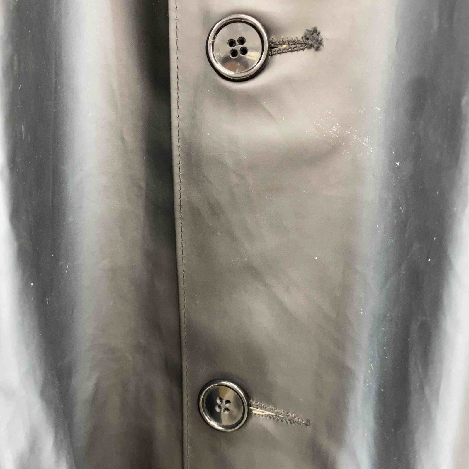 60's ビンテージ スウェーデン軍 ミリタリー レインコート ラバージャケット odraincoat-f.jpg