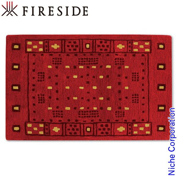 52912 ハースラグ ラスティックレッド