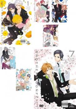 全巻セット【中古】DVD▼BROTHERS CONFLICT(9枚セット)第1話～第12.5話 + OVA 1 聖夜 、2 本命▽レンタル落ち BROTHERS CONFLICT 全9枚 第1話〜第12.5話 + OVA 1 聖夜 、2
