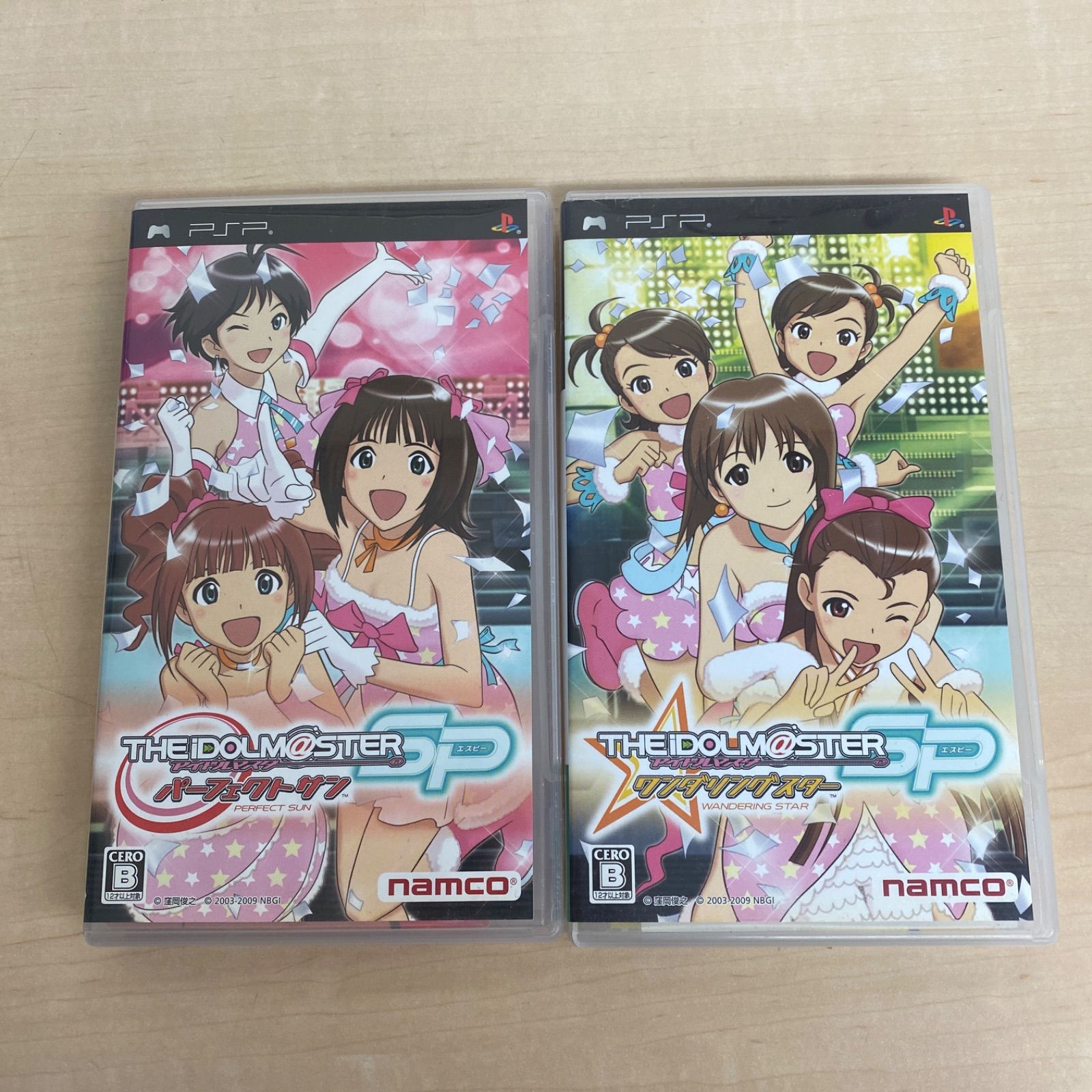 PSP ソフト アイドルマスターSP 2点セット - メルカリ