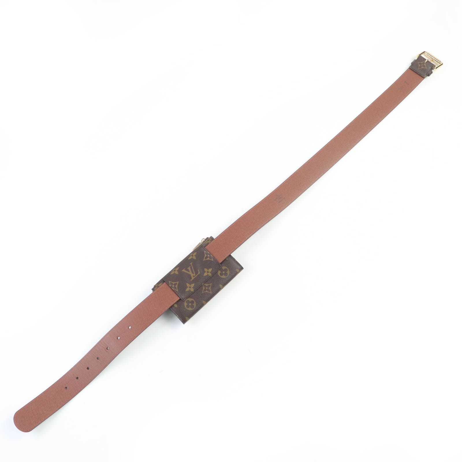 ウエストポーチ ブラウン