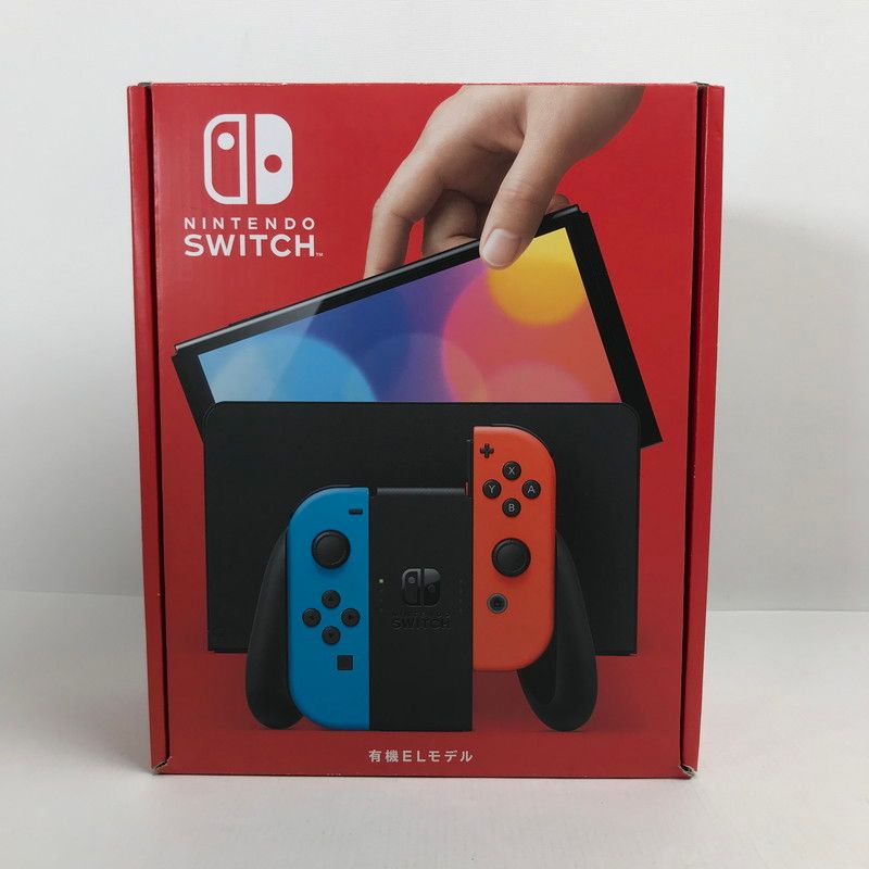 ♥ Nintendo Switch ニンテンドー スイッチ 本体 有機ELモデル Joy-Con L ネオンブルー R ネオンレッド 034-251021-mh-11-fuz