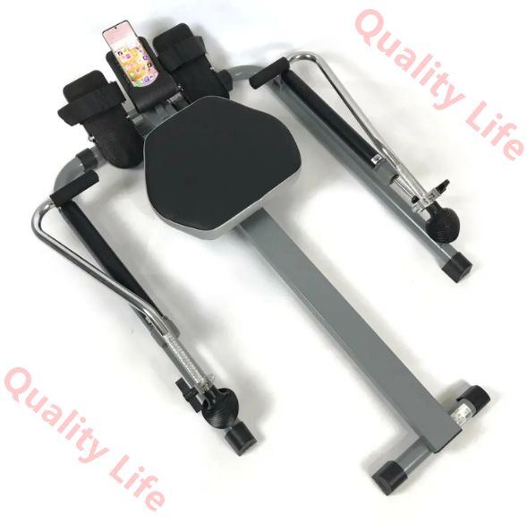 油圧抵抗調整 模擬ボート漕ぎの練習