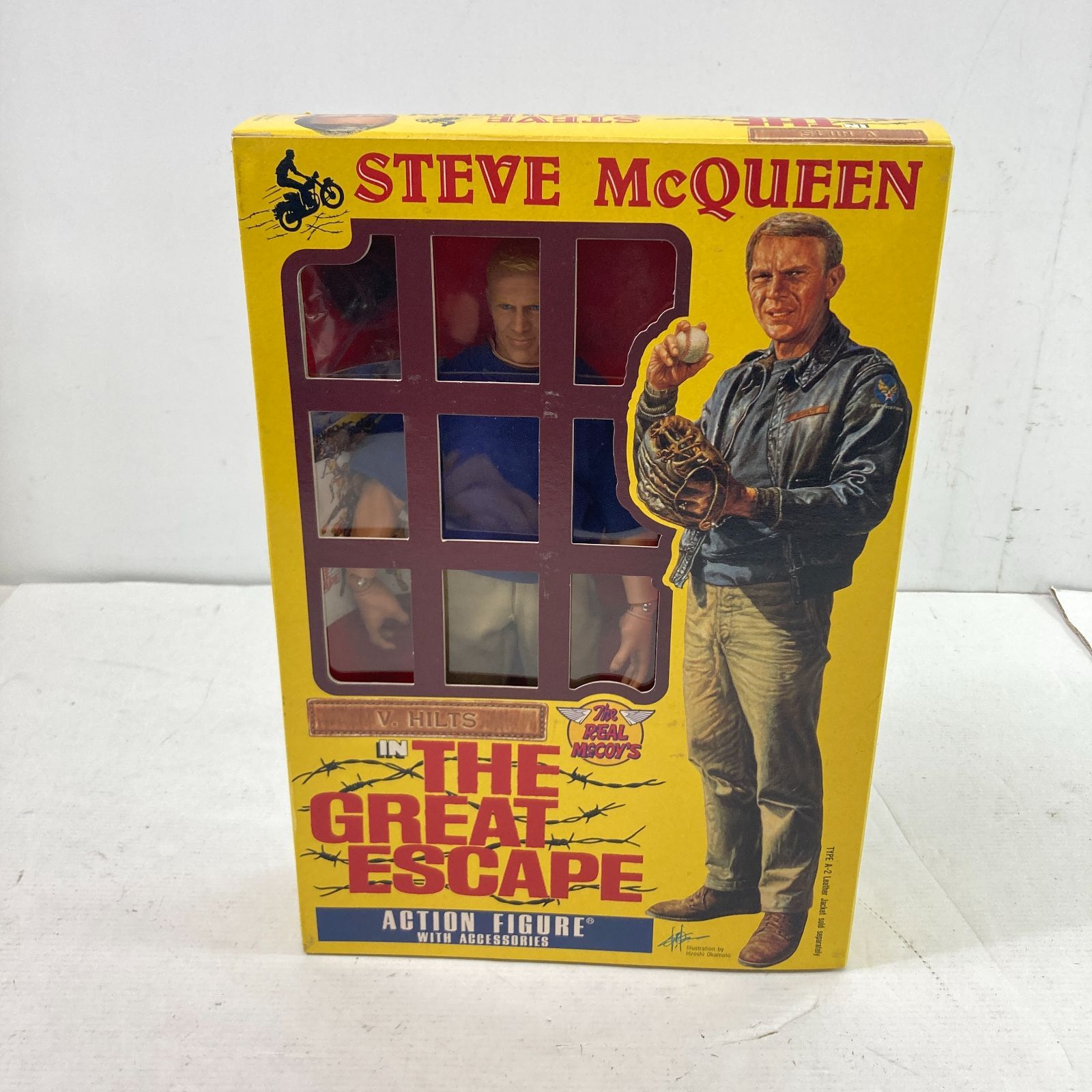 04m1409☆STEVE MCQUEEN/ザ・リアル・マッコイズ/ 大脱走 スティーブ