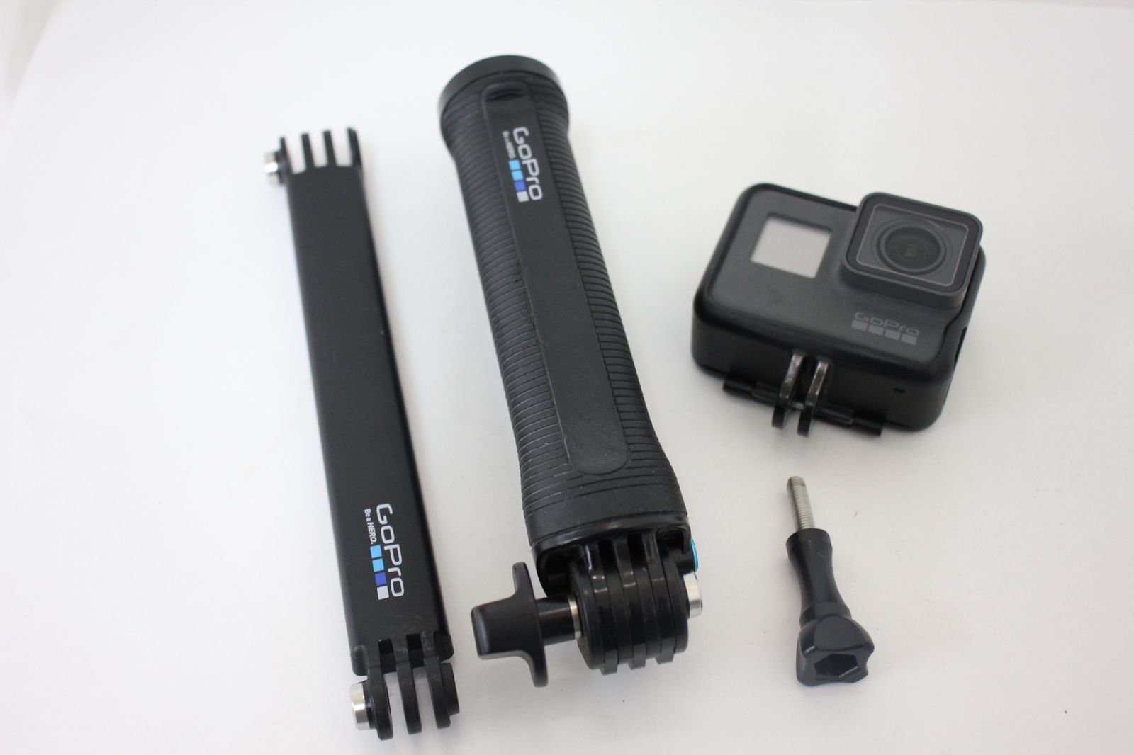 返品保証 ゴープロ GoPro HERO 5 バッテリー ケース スティック付き アクションカメラ e1329