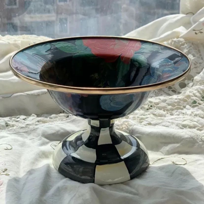 MACKENZIE-CHILDS エナメルコンポート 【公式通販】