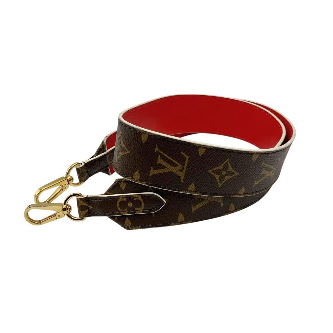 ルイヴィトン モノグラム ショルダーストラップ レッド