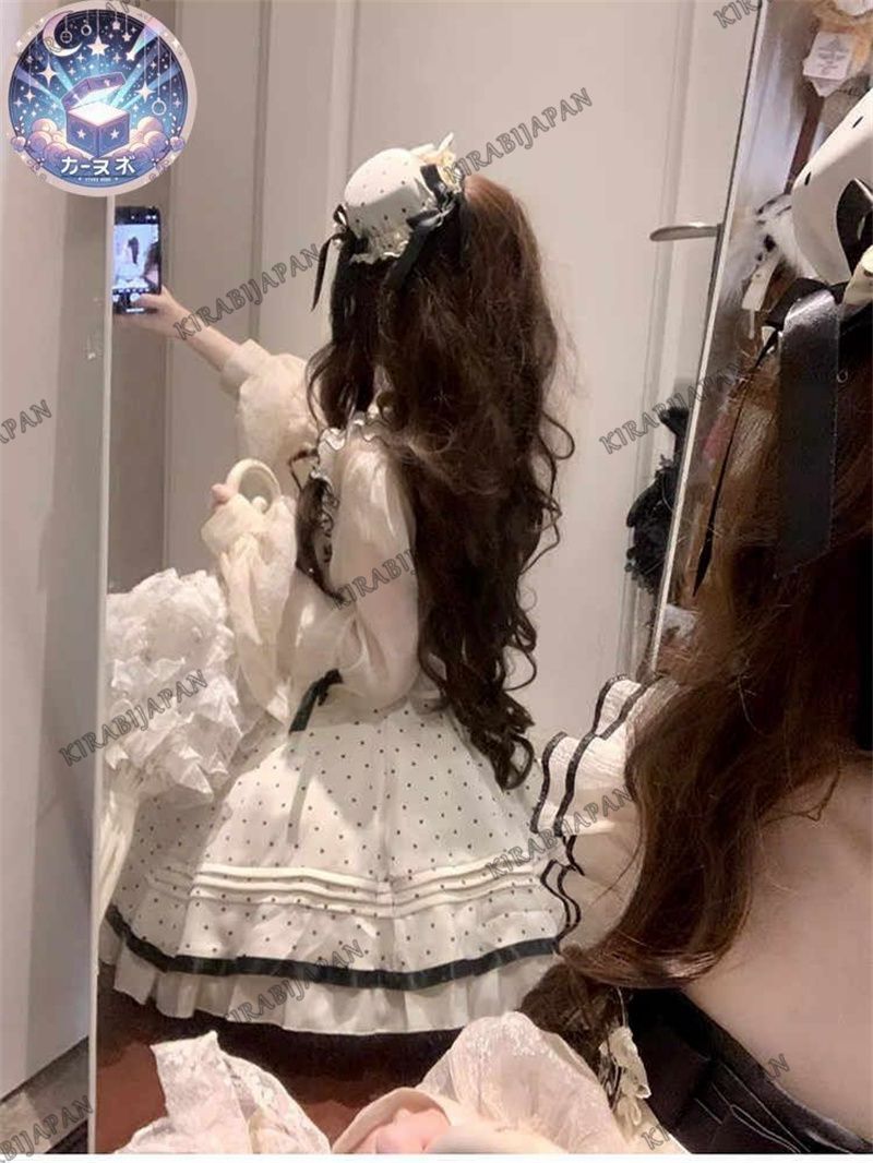フリルリボン付き プリンセス風