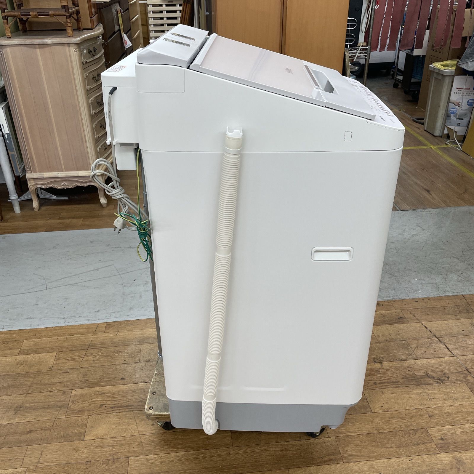 R740 ☀️ 名古屋市近郊配送設置無料 製の高年式 HITACHI 洗濯機 洗濯10.0㎏ BW-X100H 動作 済 クリーニング済 WWW_KANDAIZUMI_COM