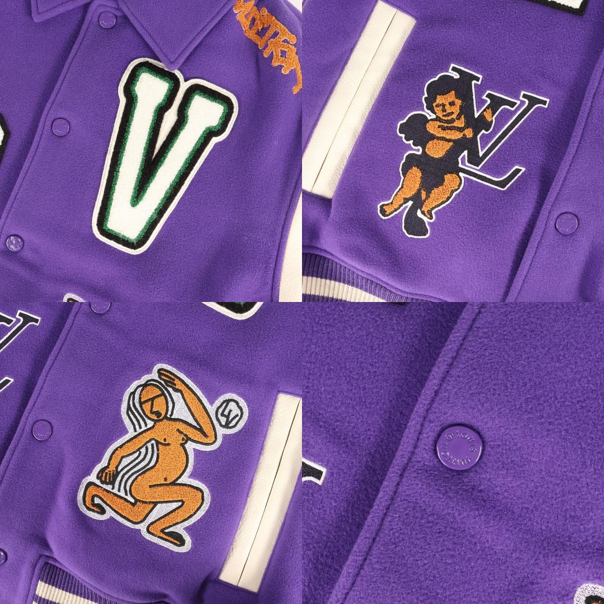 美品】LOUIS VUITTON ルイヴィトン ジャケット パーパル ホワイト  