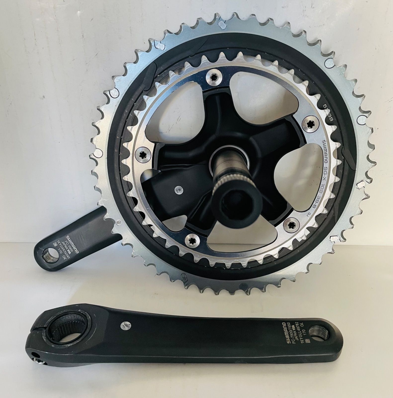 スポーツ/アウトドア【DURA-ACE】FC-7900 53/39T 170mm 10s