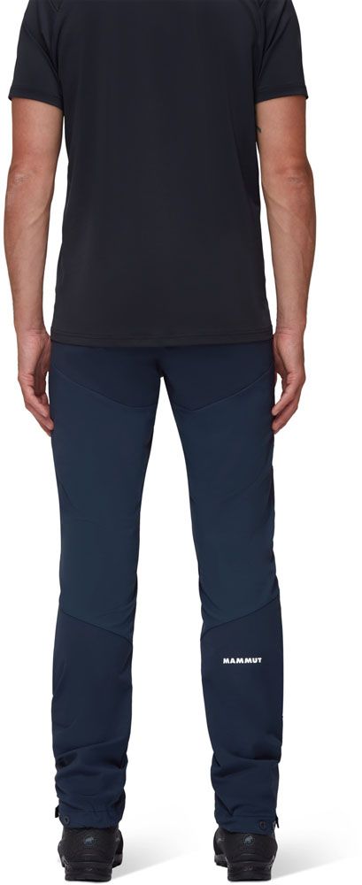  マムート MAMMUT アウトドア クールマイユール ソフトシェル パンツ メンズ 男性 長ズボン ロングパンツ トレーニング ハイキング 筋トレ 撥水 ポケット付き1021 00620 5118 MARINE 50 L パンツ ズボン ボトムス