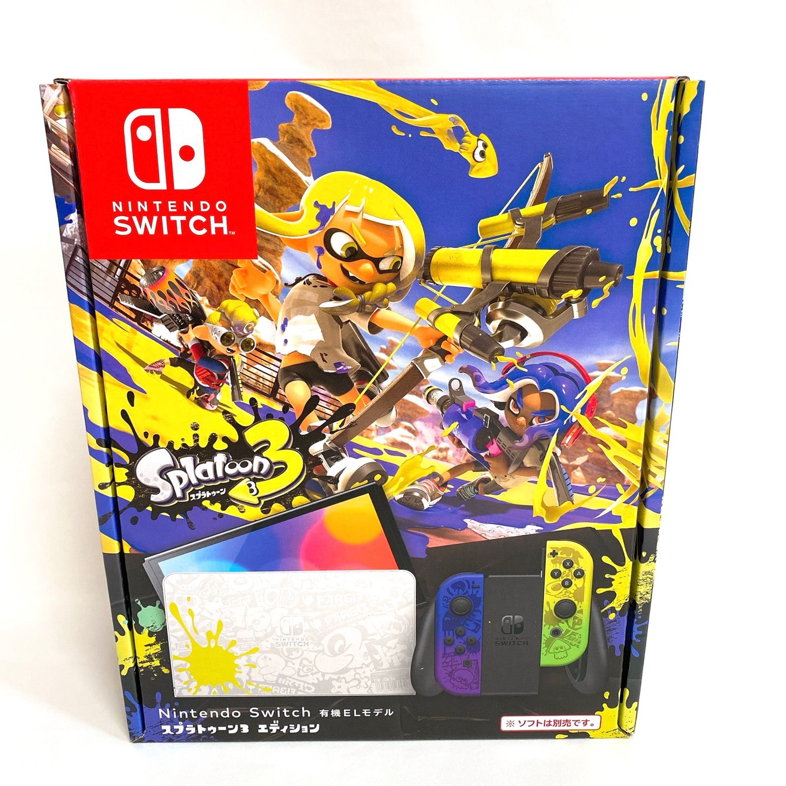 新品！オマケ付き】スプラトゥーン3 すぐに遊べる3点セット 本体 