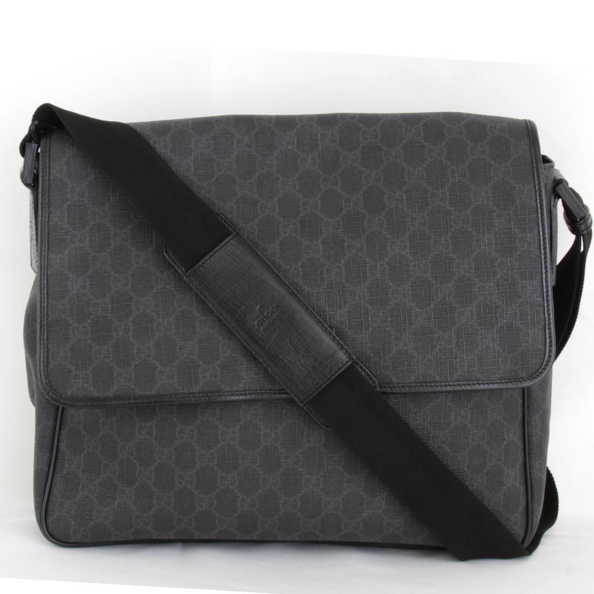 GUCCI GGスプリームショルダーバッグ黒169935 203419