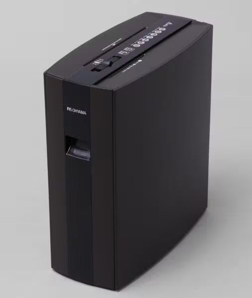 アイリスオーヤマ 細密シュレッダー PS5HMSD ブラウン