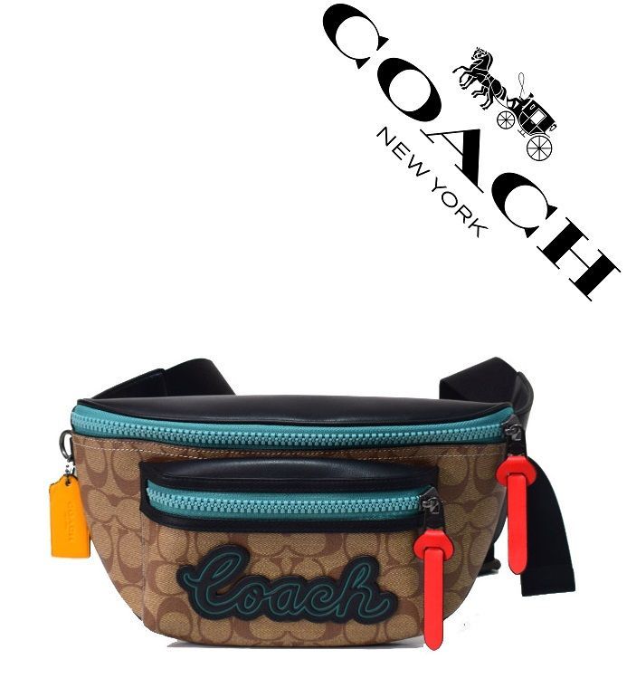 セール中】COACH コーチバッグ F72931 ボディーバッグ ベルトバッグ  
