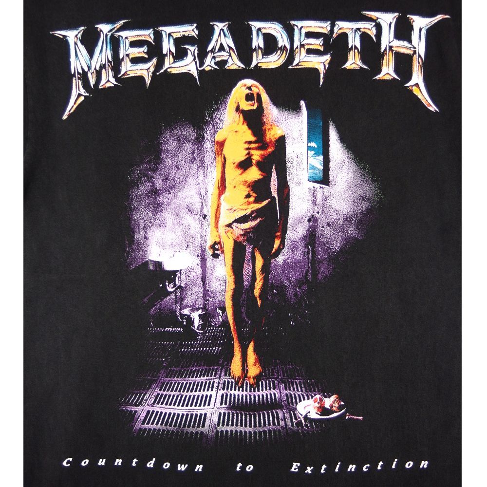 180 MEGADETH メガデス Tシャツ megadeth ブラック Lサイズ 美品
