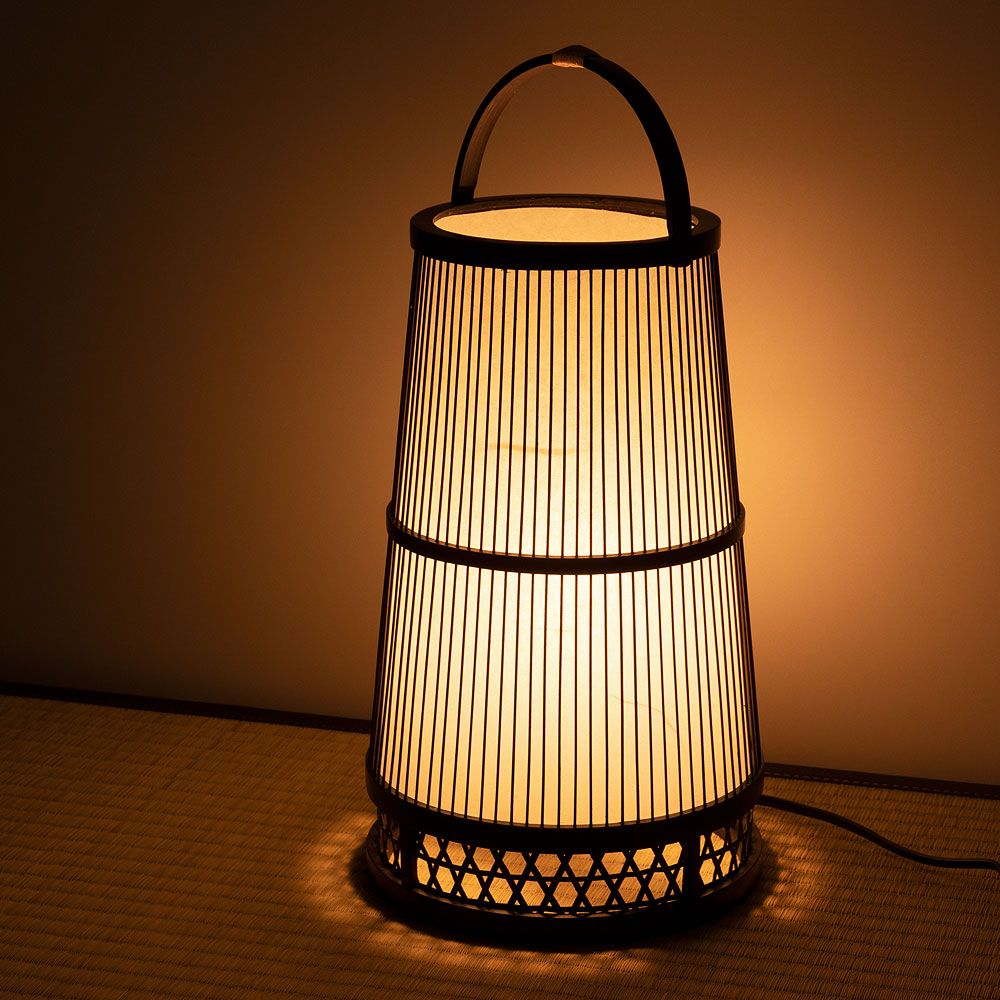 谷俊幸 / 静岡竹工芸協同組合 - スタンドライト SEN（千） - 匠宿