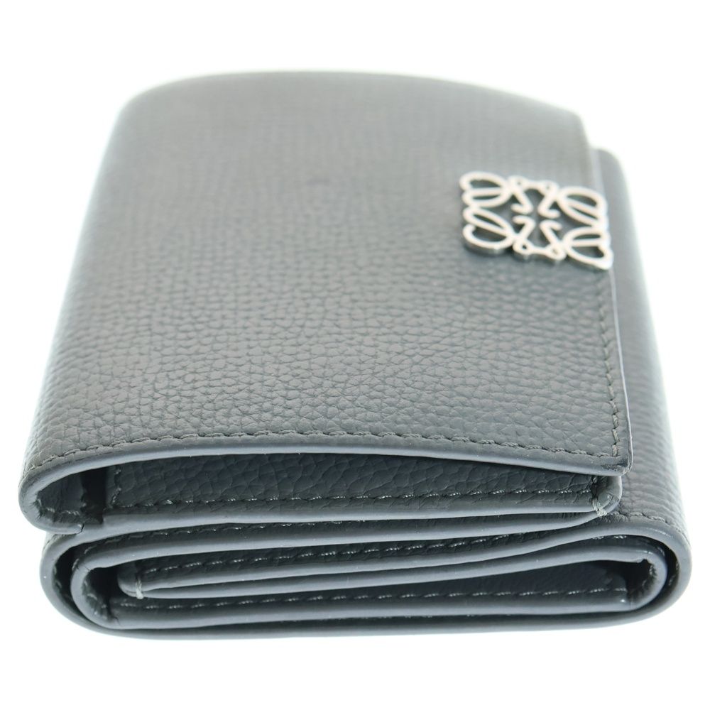 ロエベ アナグラム グレー レザー 三つ折り財布 LOEWE 三つ折り財布 アナグラム グレー LOEWE / アナグラム 三