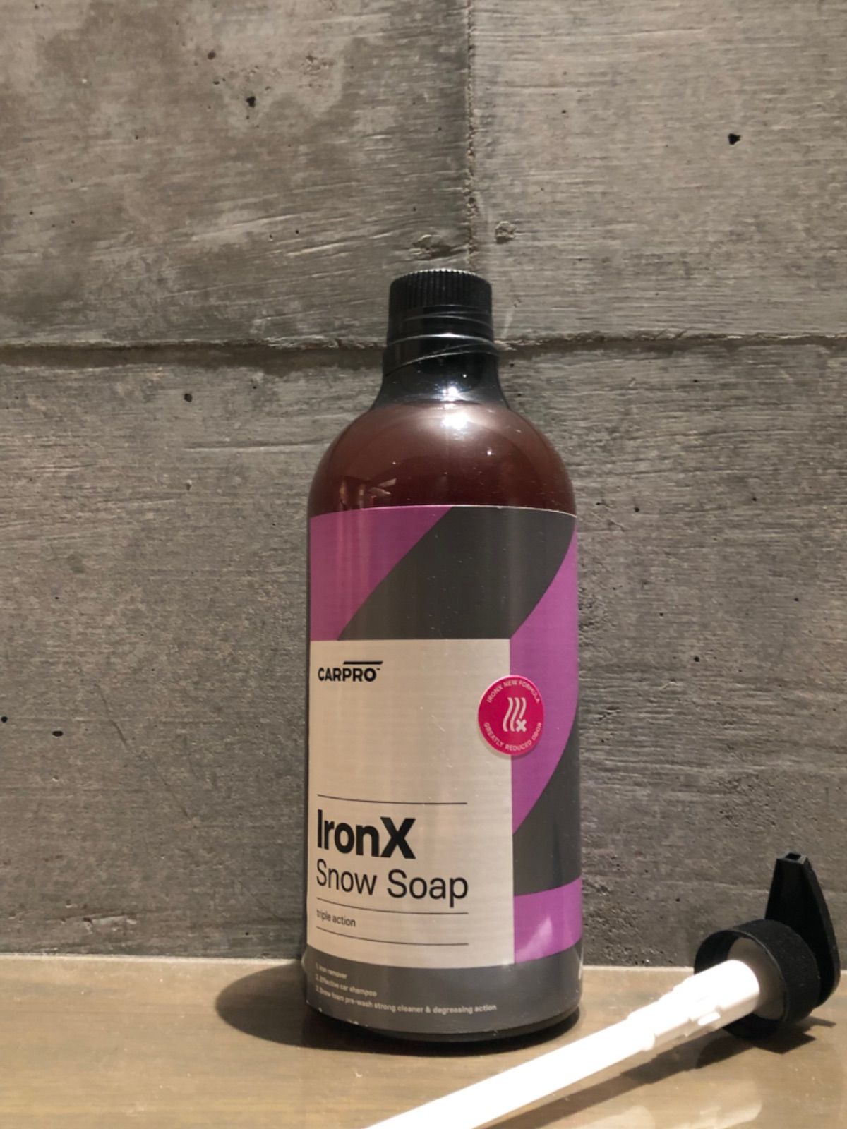 CARPRO - IRON X SNOW SOAP 1Litre ⭐️ カープロ CarPro Iron X Snow 